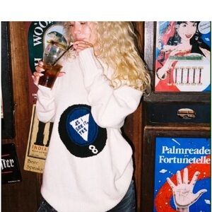 Discontinued TWINFLAMES 8 Ball Sweater - worn once!